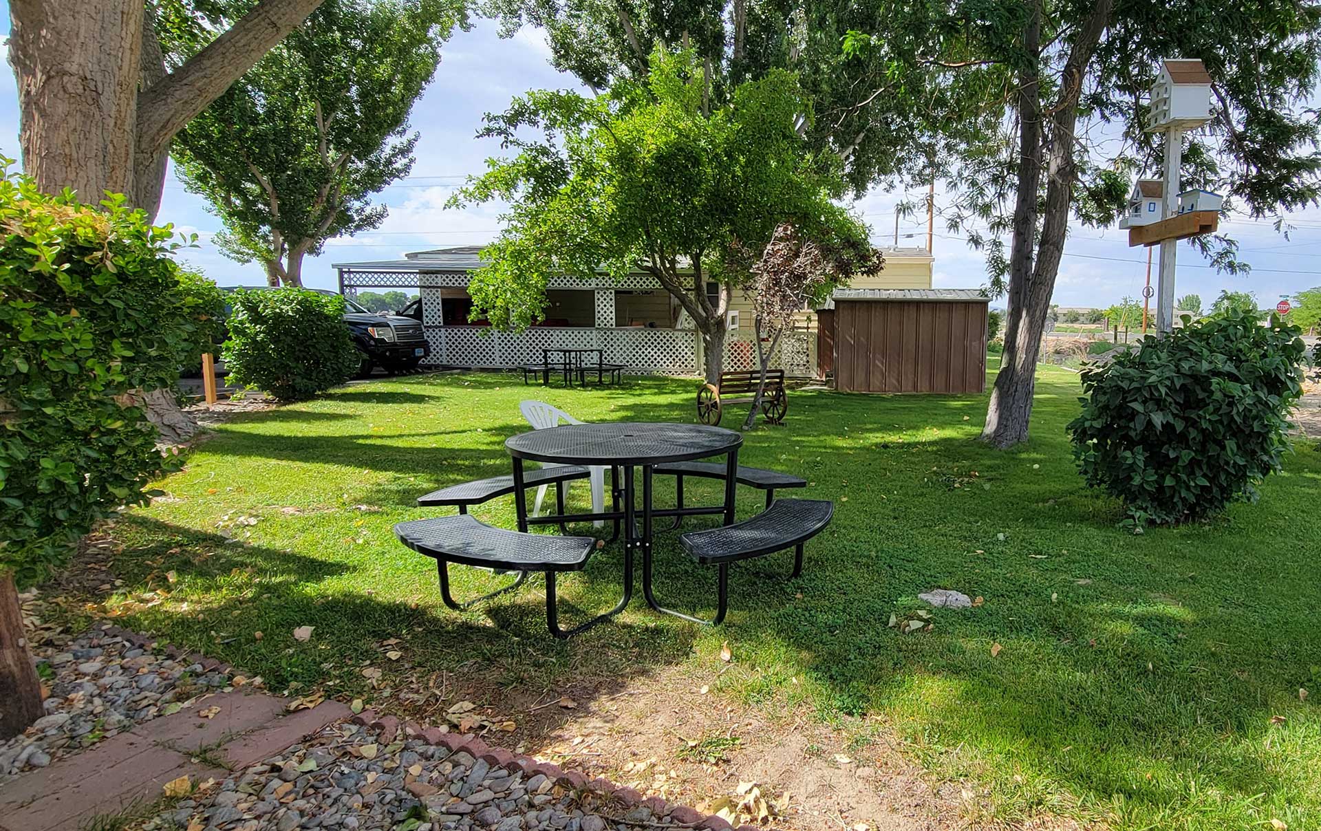 Storage units at Pioneer Mobile Home Ranch