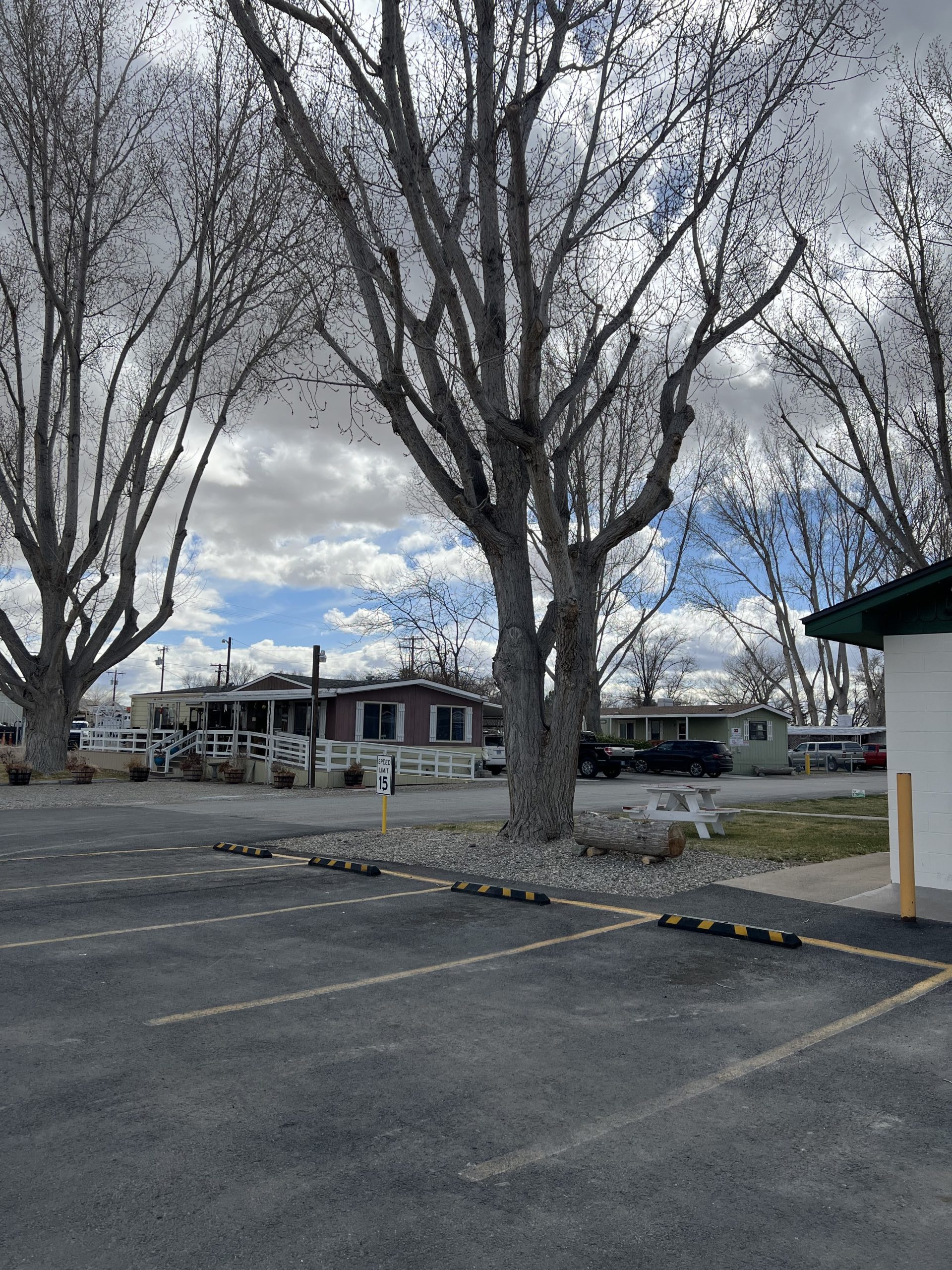 RV spaces at Pioneer RV Park