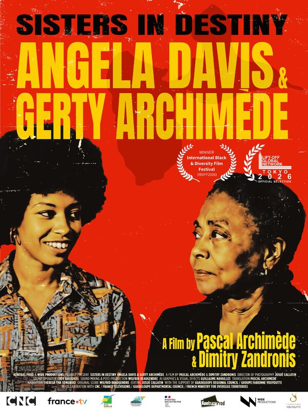 Sisters in Destiny: Angela Davis & Gerty Archimède Poster