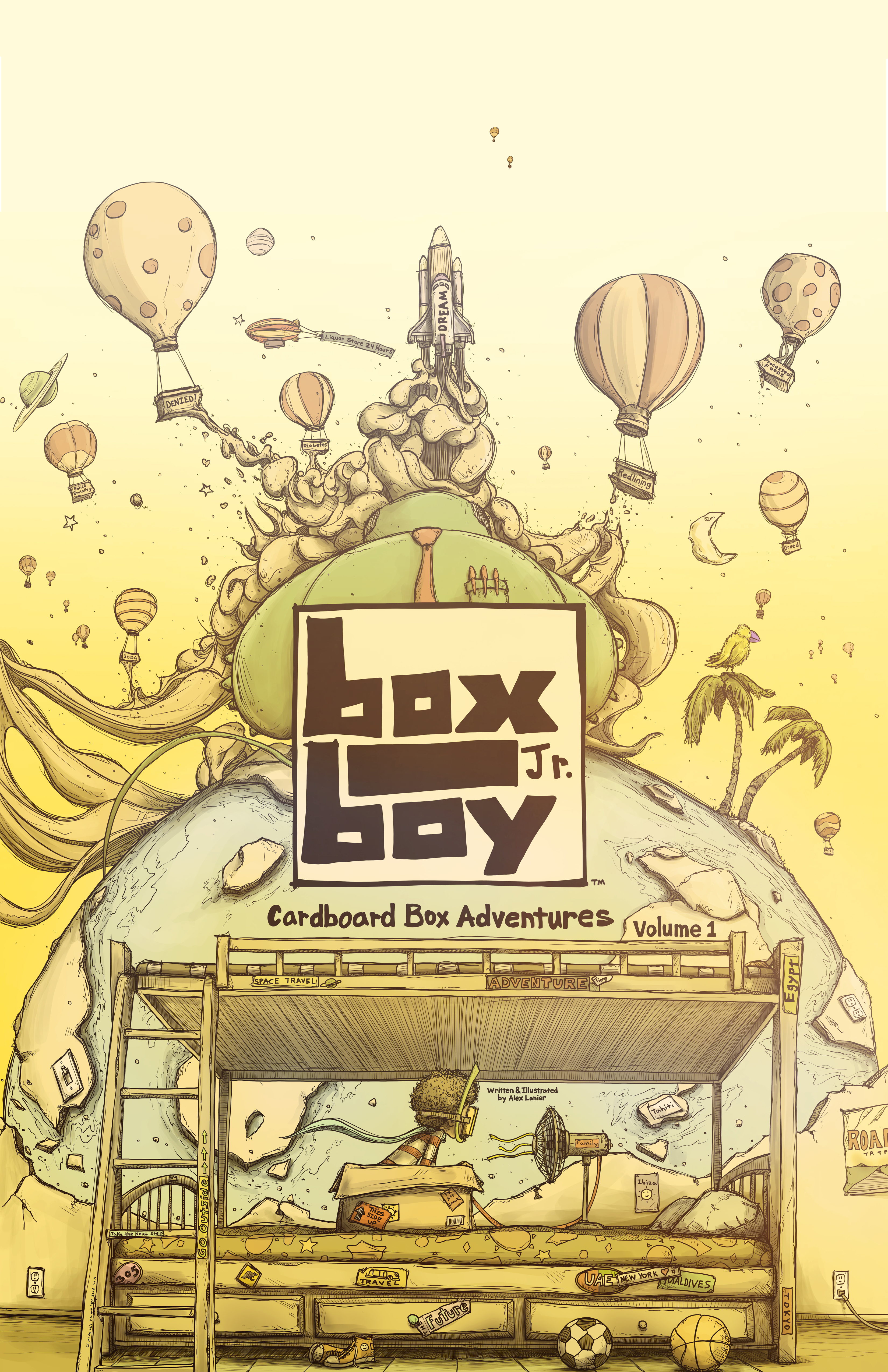 boxboy Jr. Cardboard Box Adventures Poster