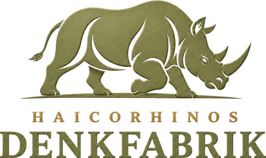 Logo Haicorhinos Denkfabrik: ein Nashorn