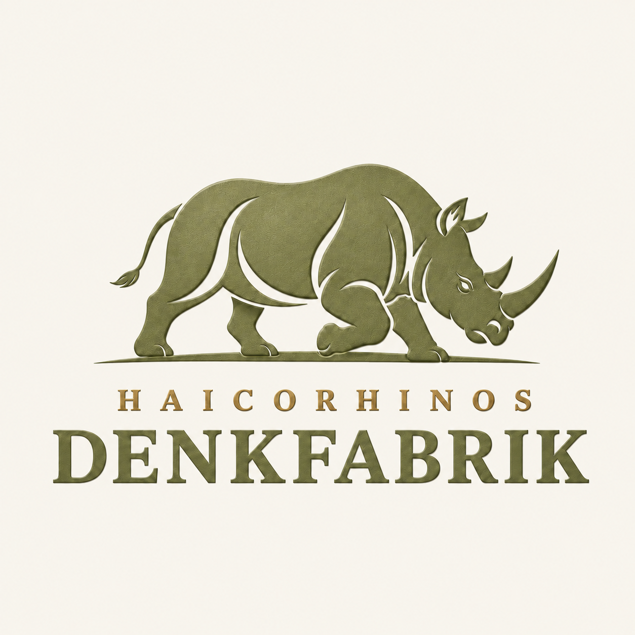 Haicorhinos Denkfabrik – Nashornmotiv