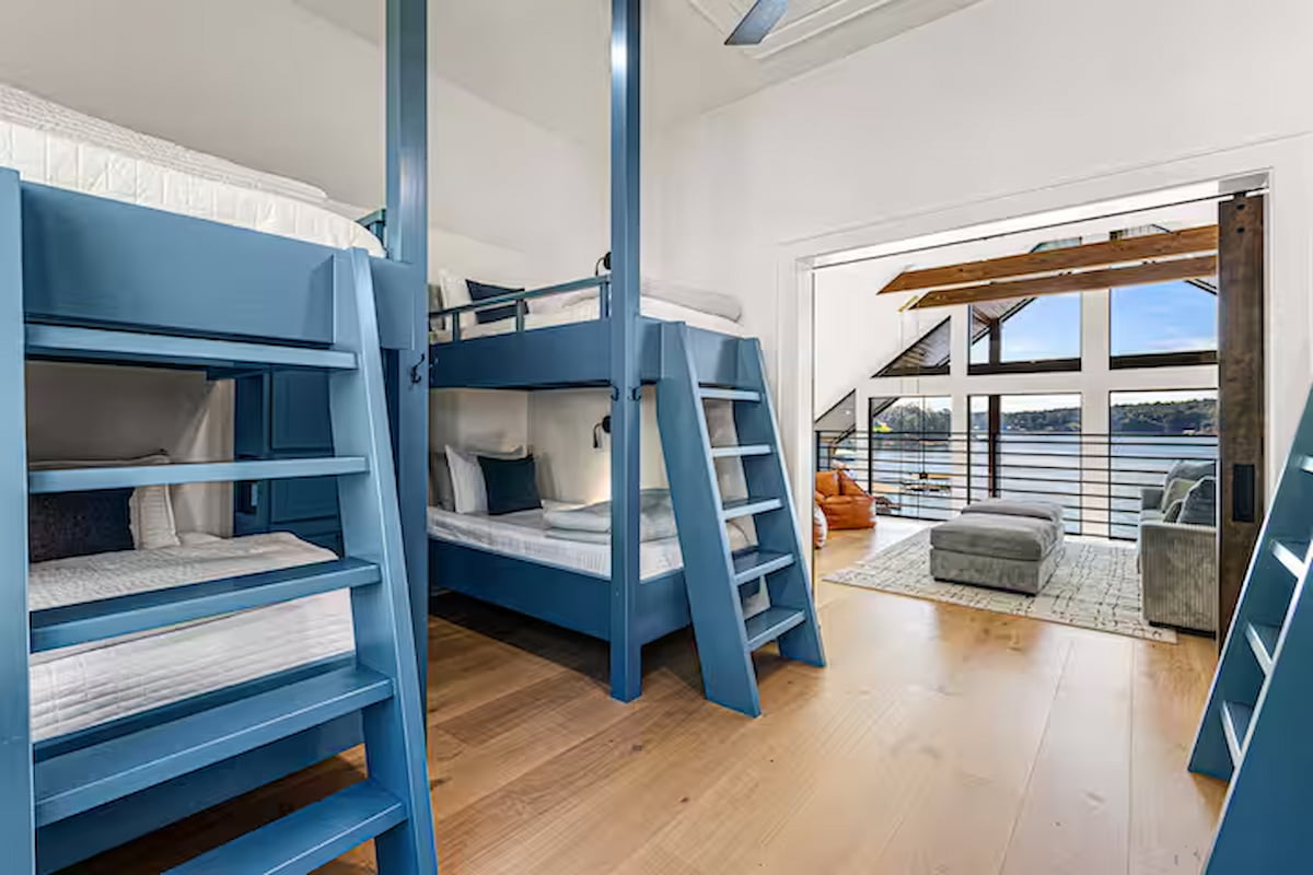 Dorm shared space at the retreat