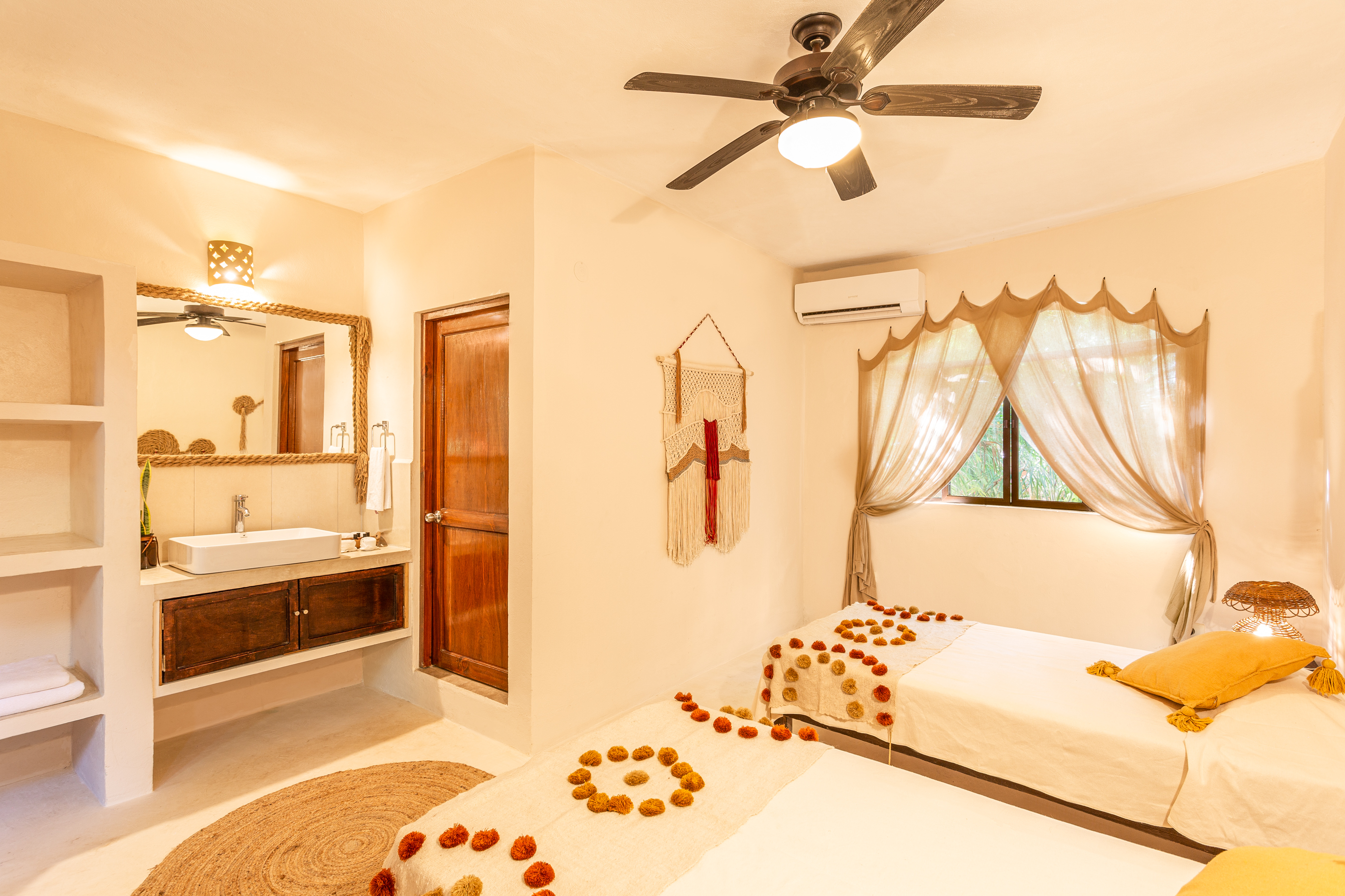 Shared accommodation styling detail