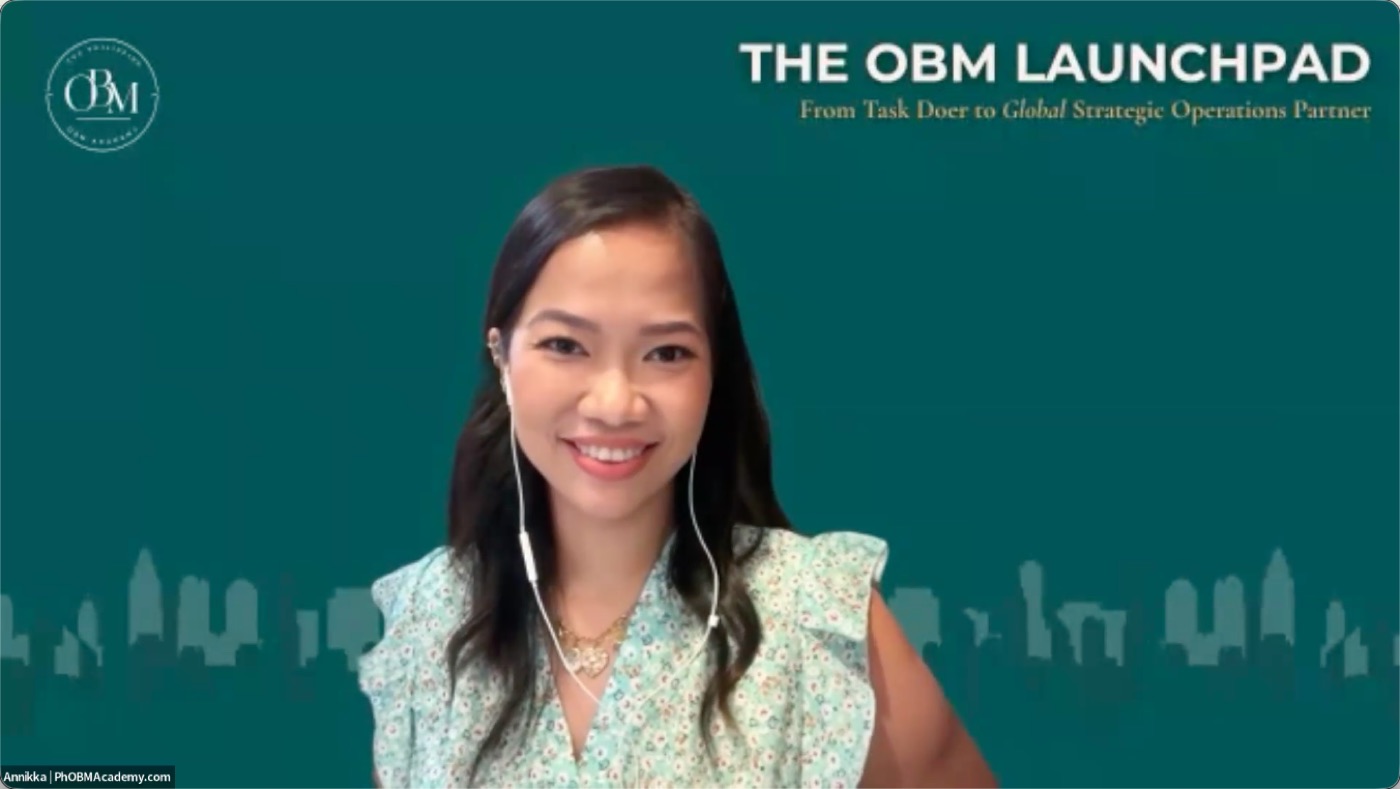 Annikka teaching the OBM Launchpad live