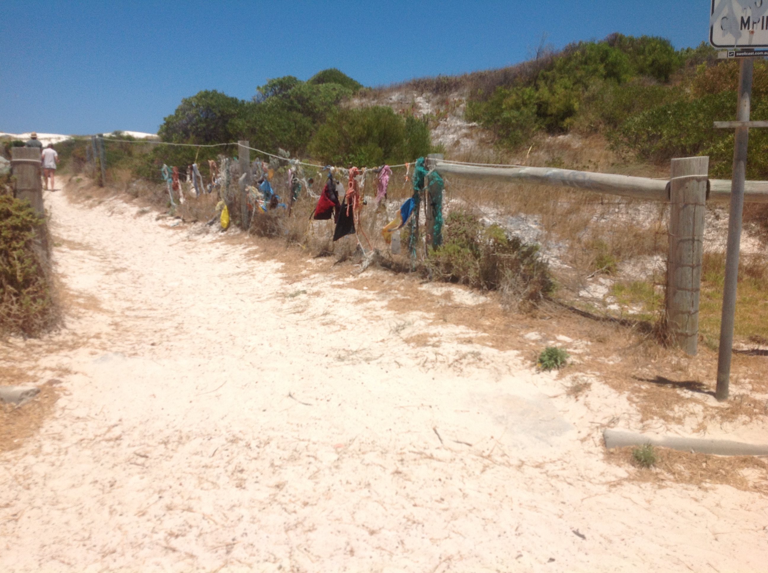 WA coast dunes and ocean