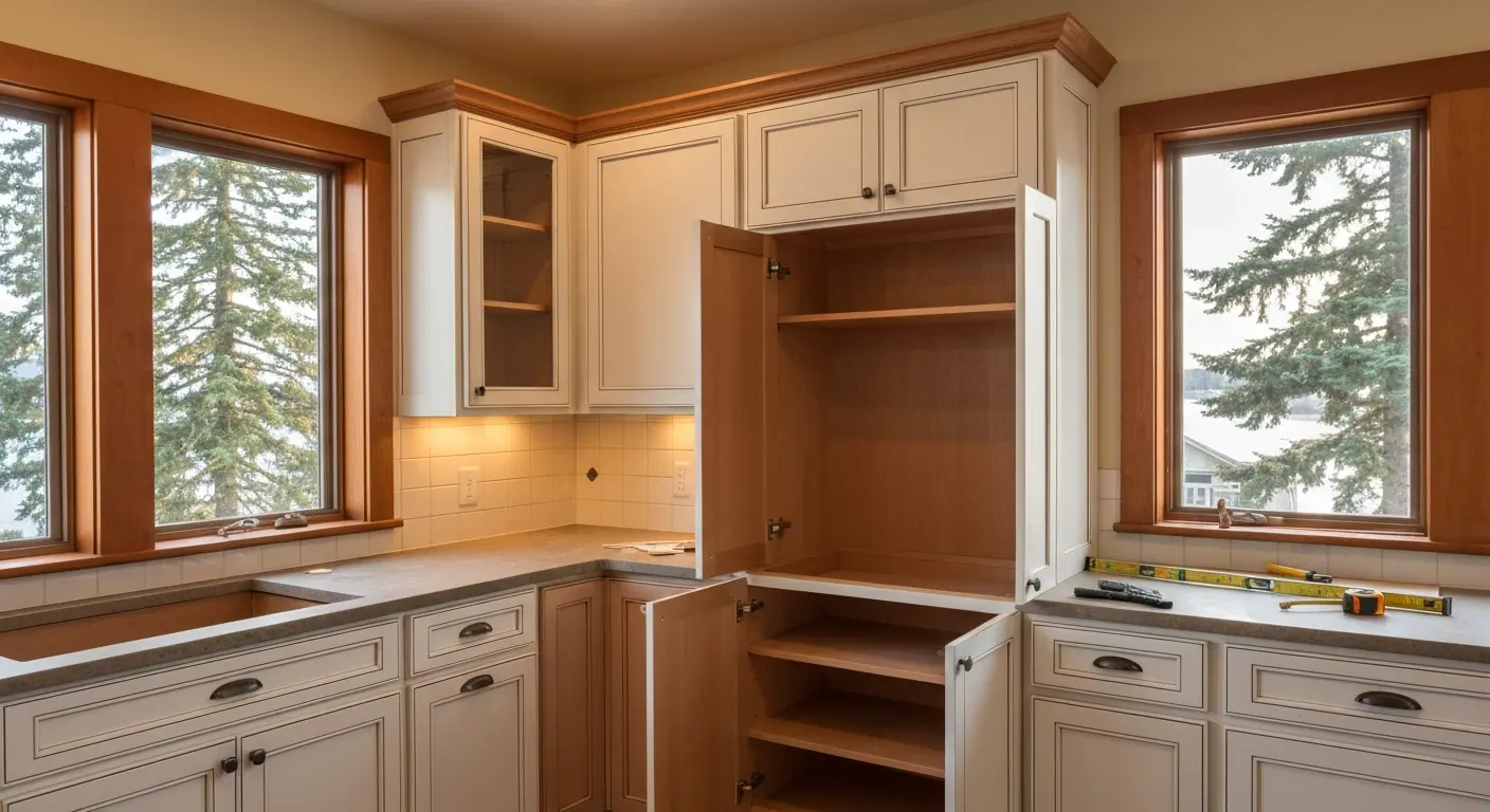 Custom kitchen cabinets