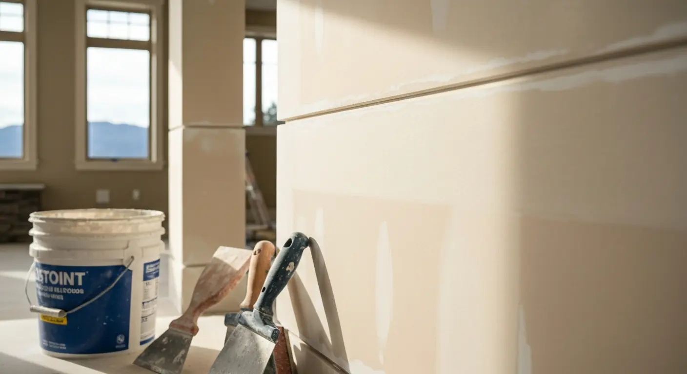 Drywall repair project