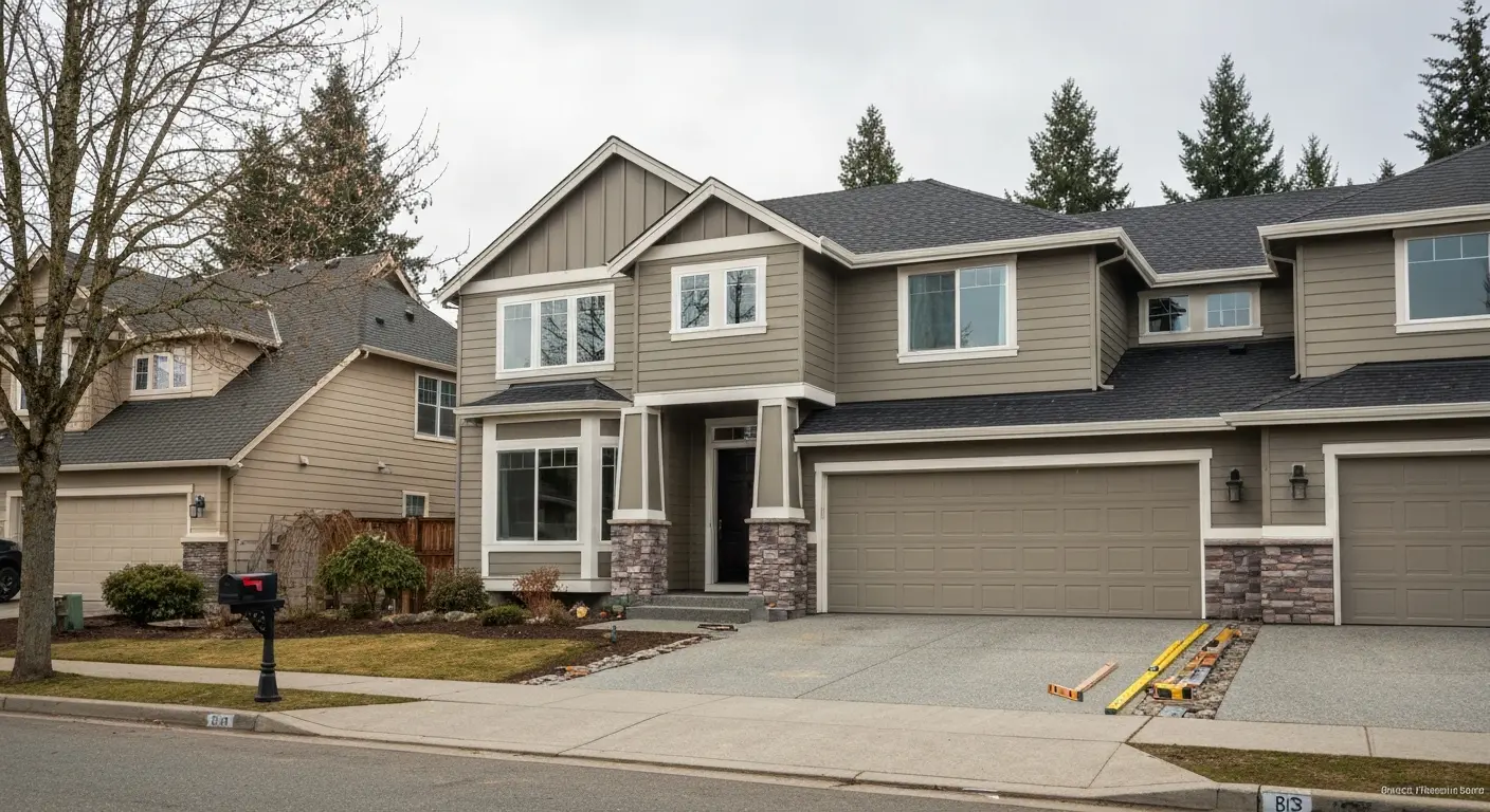 Contemporary custom home