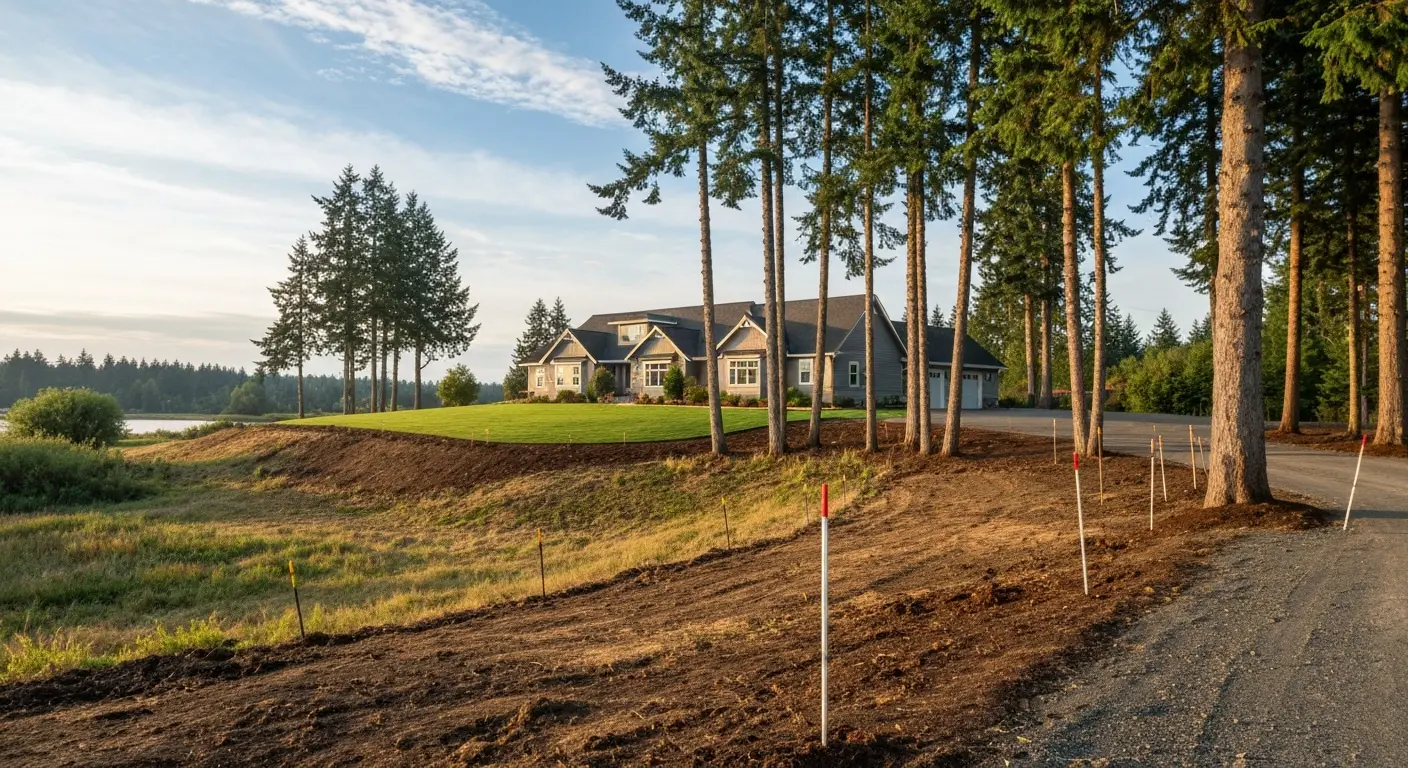 Acreage development near Anacortes