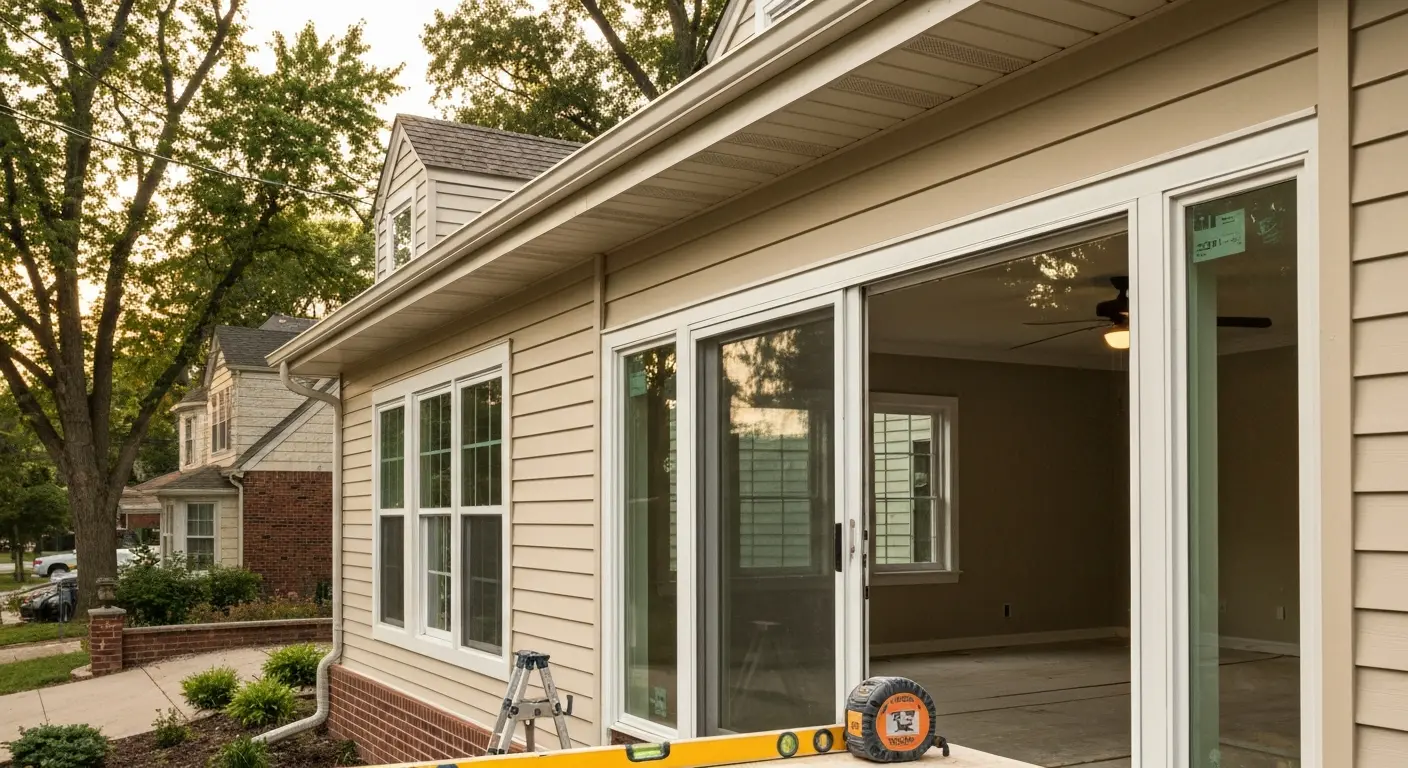 Home addition and renovation project