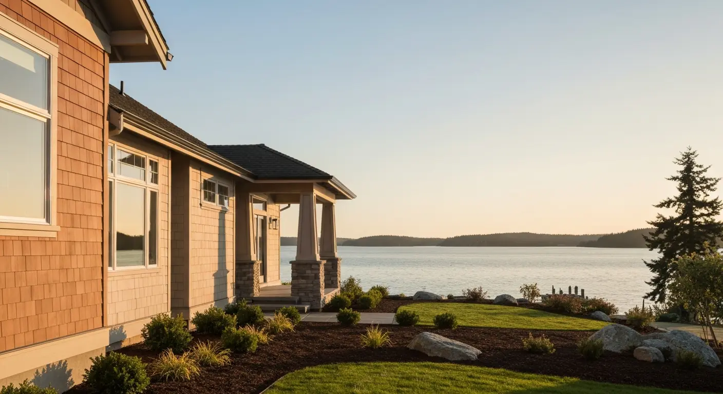 Custom luxury home Friday Harbor