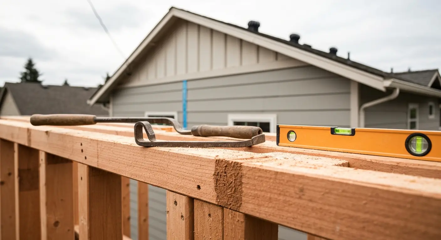 Rot repair and siding restoration