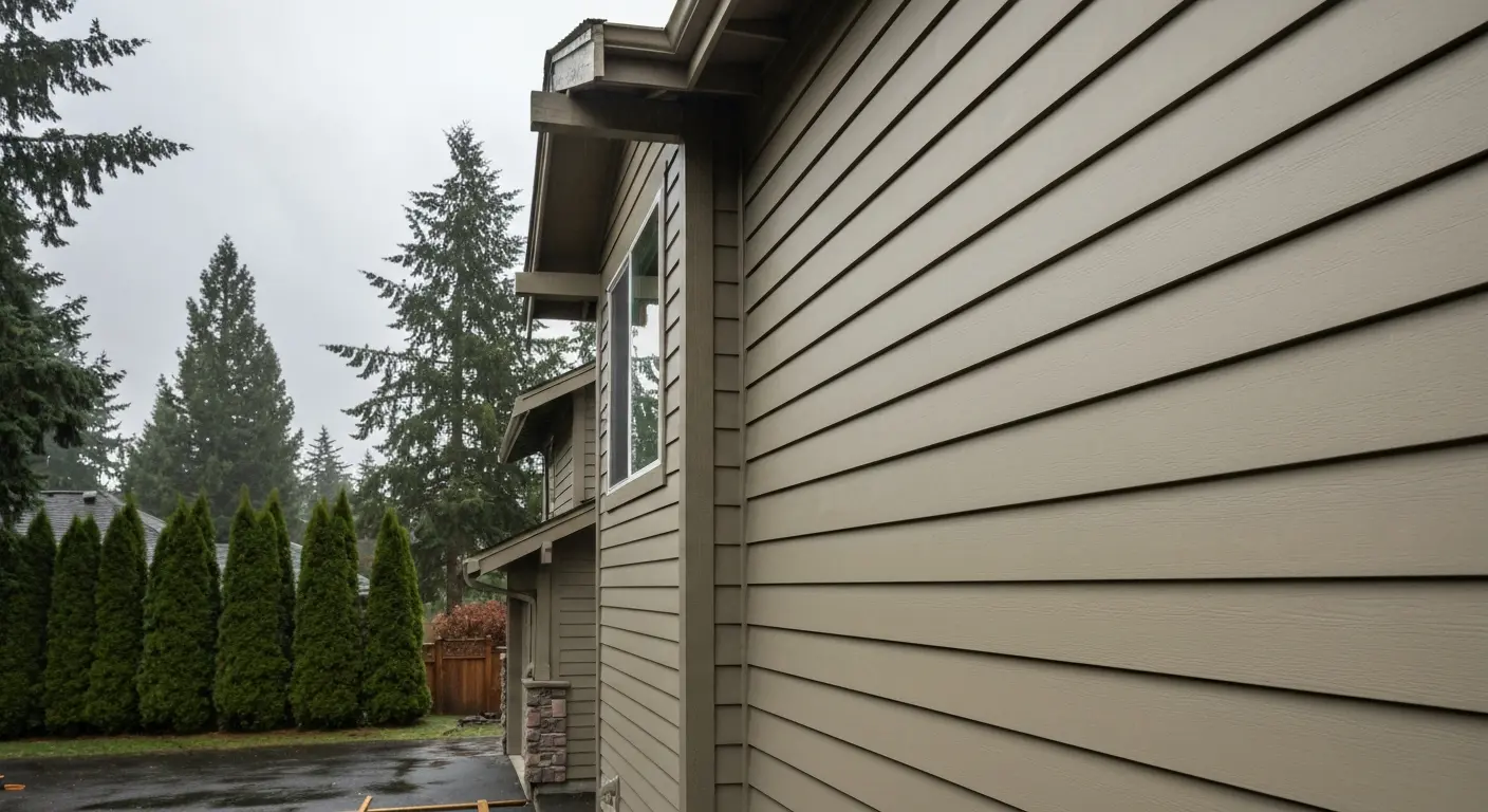 James Hardie fiber cement siding installation