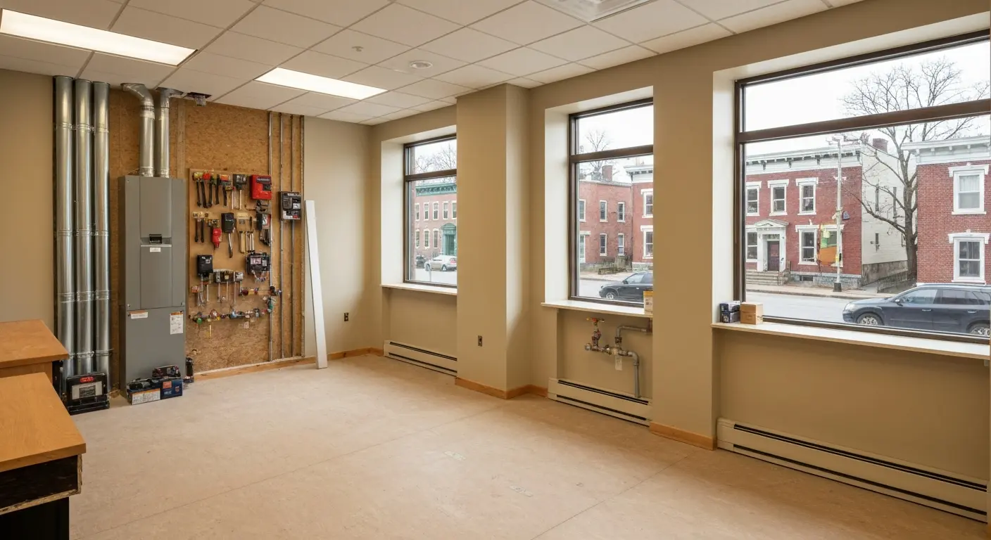 Burlington office and project site