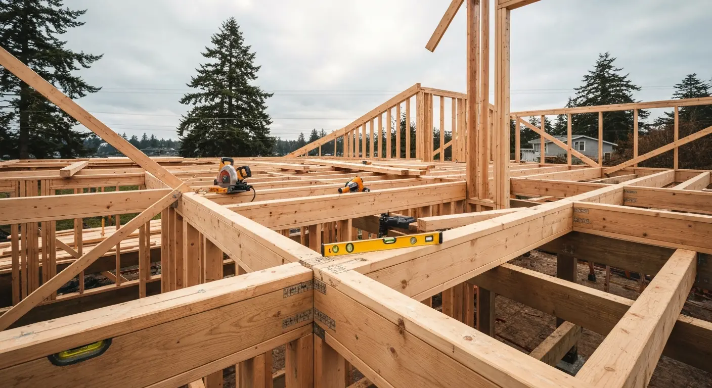 New construction framing