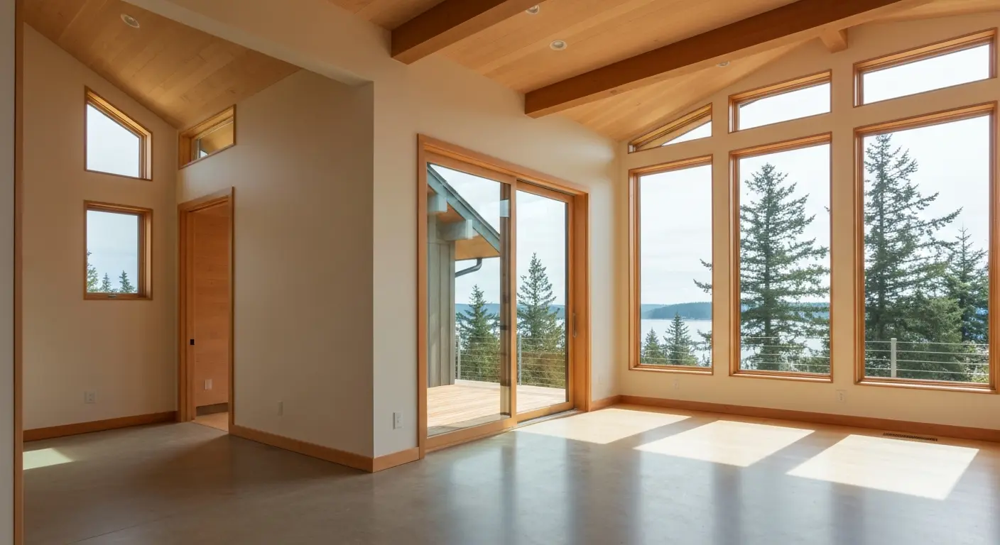 Luxury custom home interior