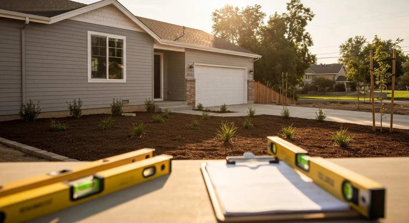 New home construction project