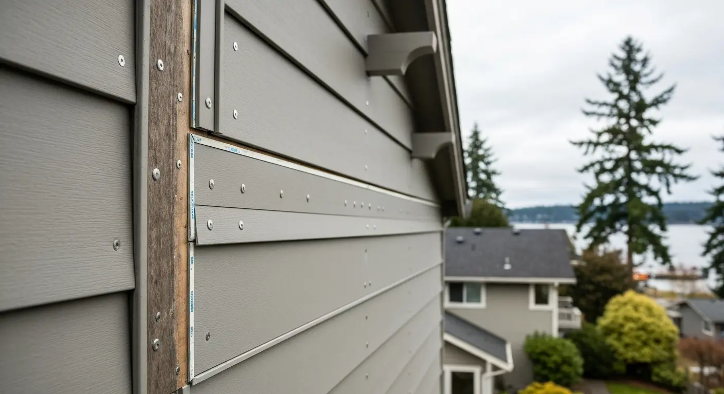Siding installation detail
