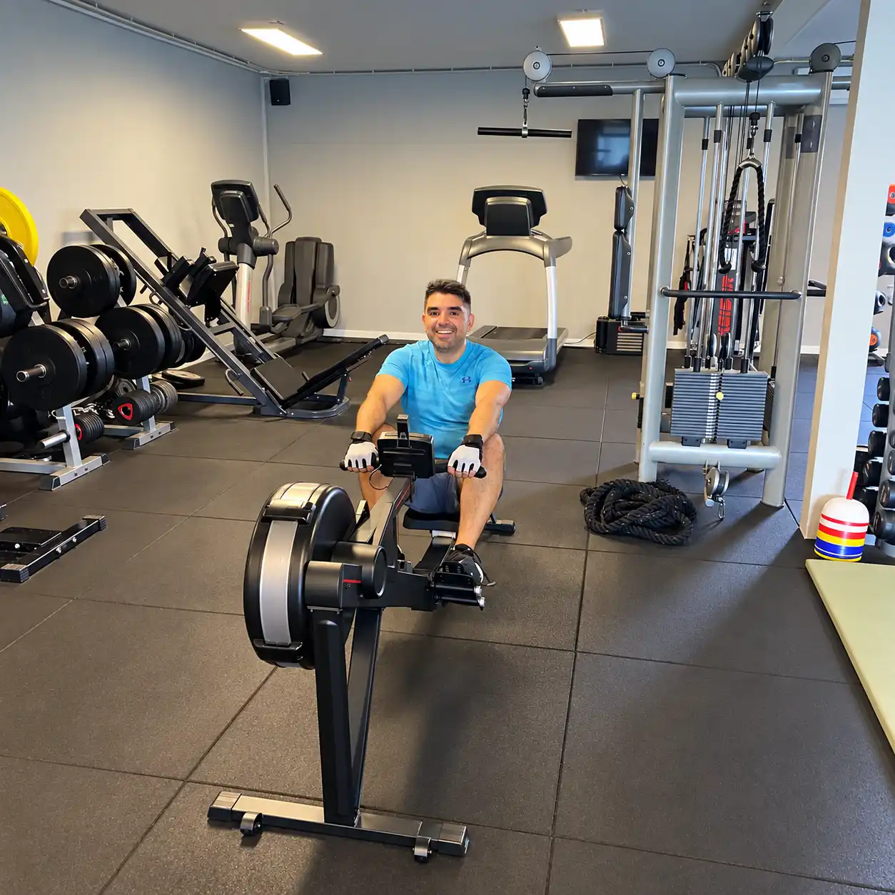 Fitness en personal training in de gym van Flexercise Treatments in Breda