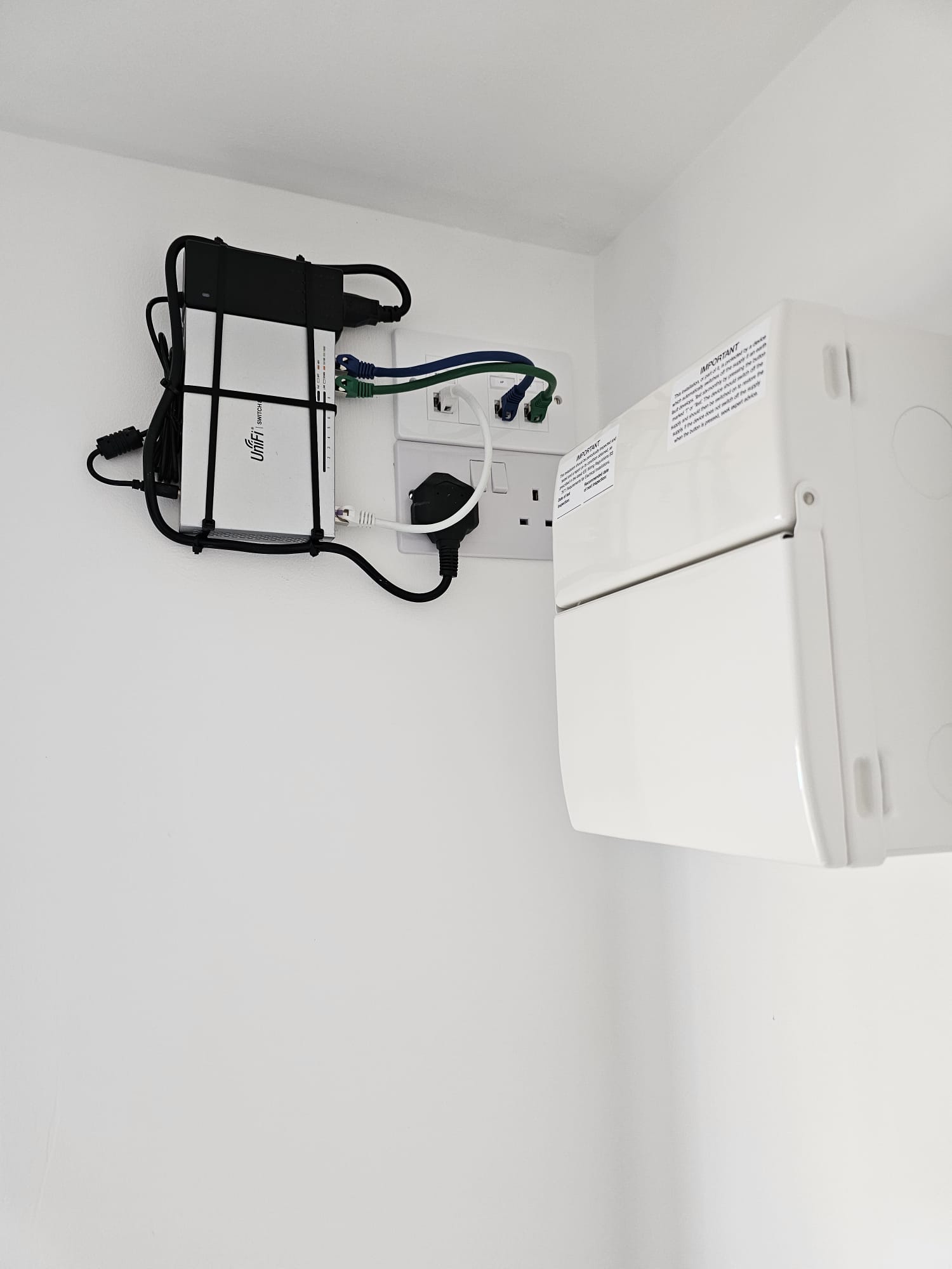 Consumer unit replacement completed — North Somerset