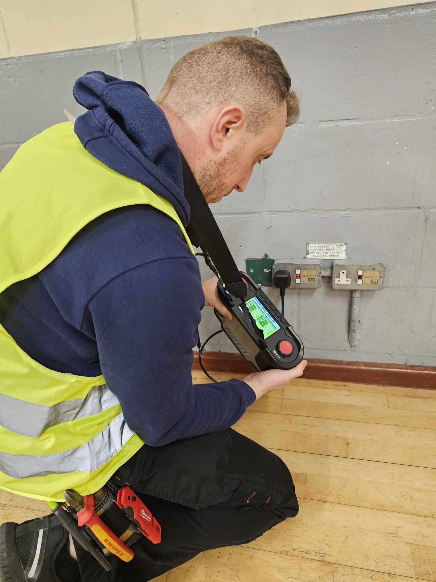 Clevedon Electric on site in North Somerset