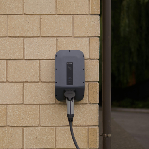 Smart EV charger installed on UK home