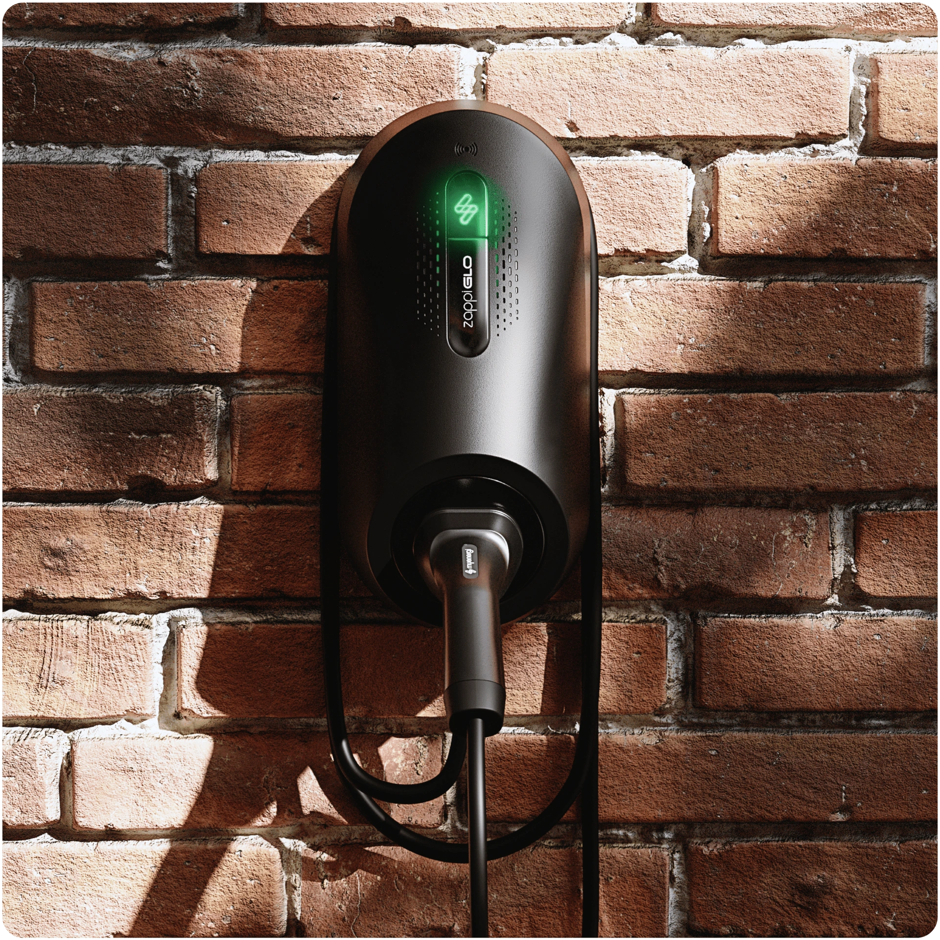 Zappi GLO EV charger fitted in North Somerset