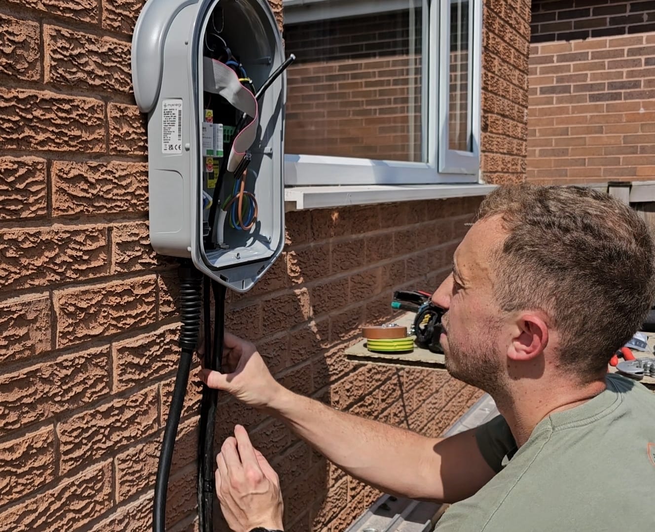 Clevedon Electric — your local North Somerset EV charger installer with the van