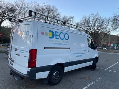 Painting interior in Marin County, CA