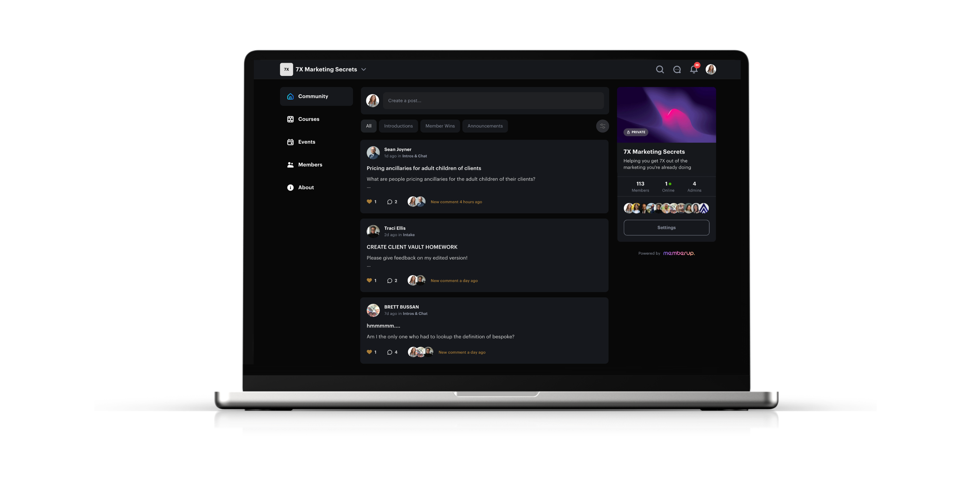 7X Marketing Members Community