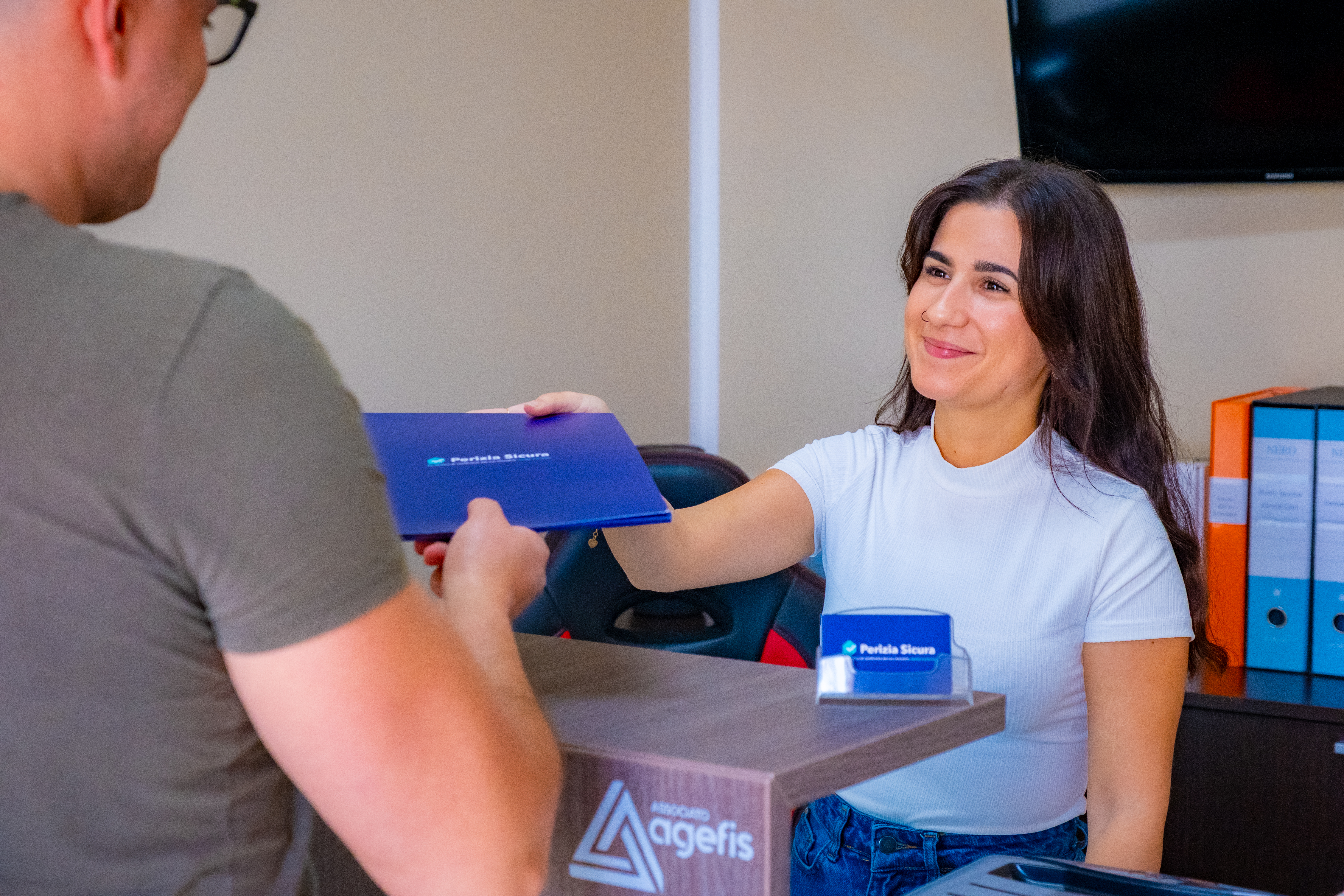 Consegna della relazione tecnica al cliente