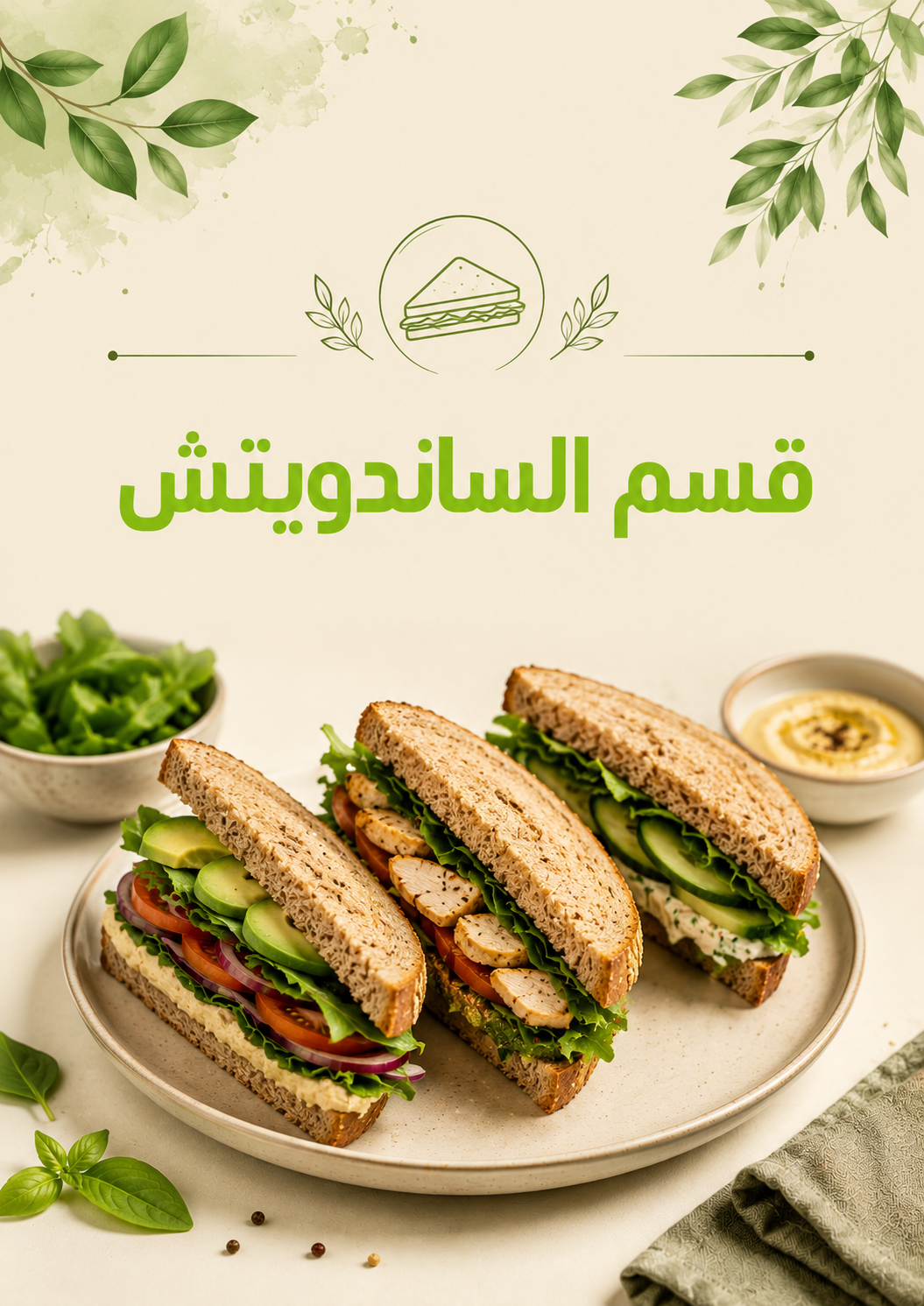 قسم الساندوتش