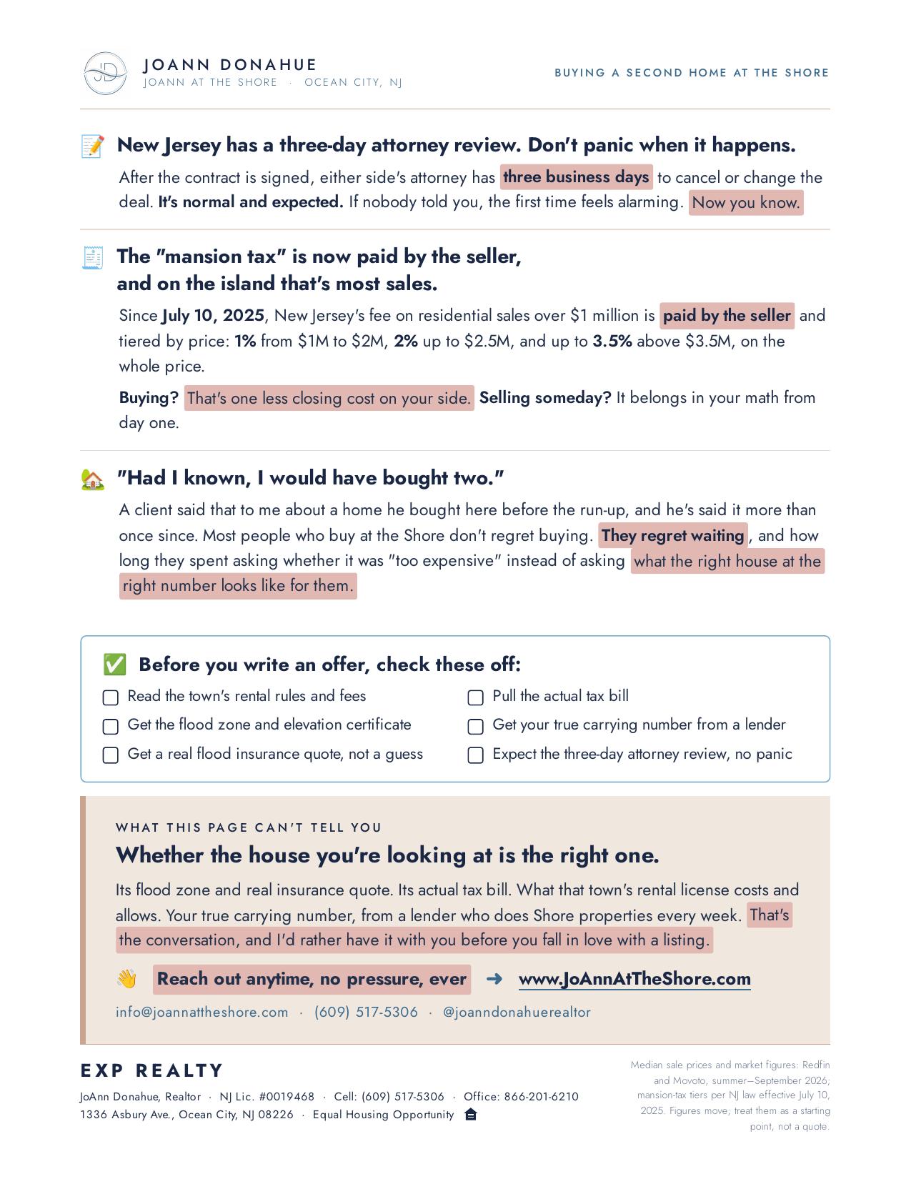 Page two of the guide