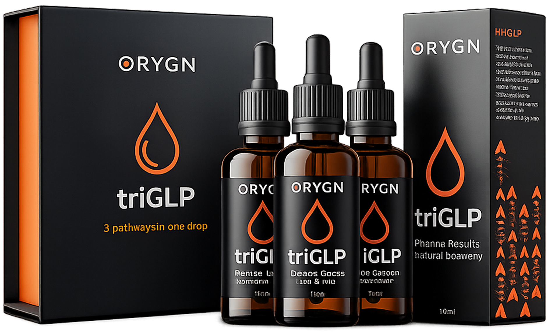 triGLP all-natural GLP-1 drops bottle