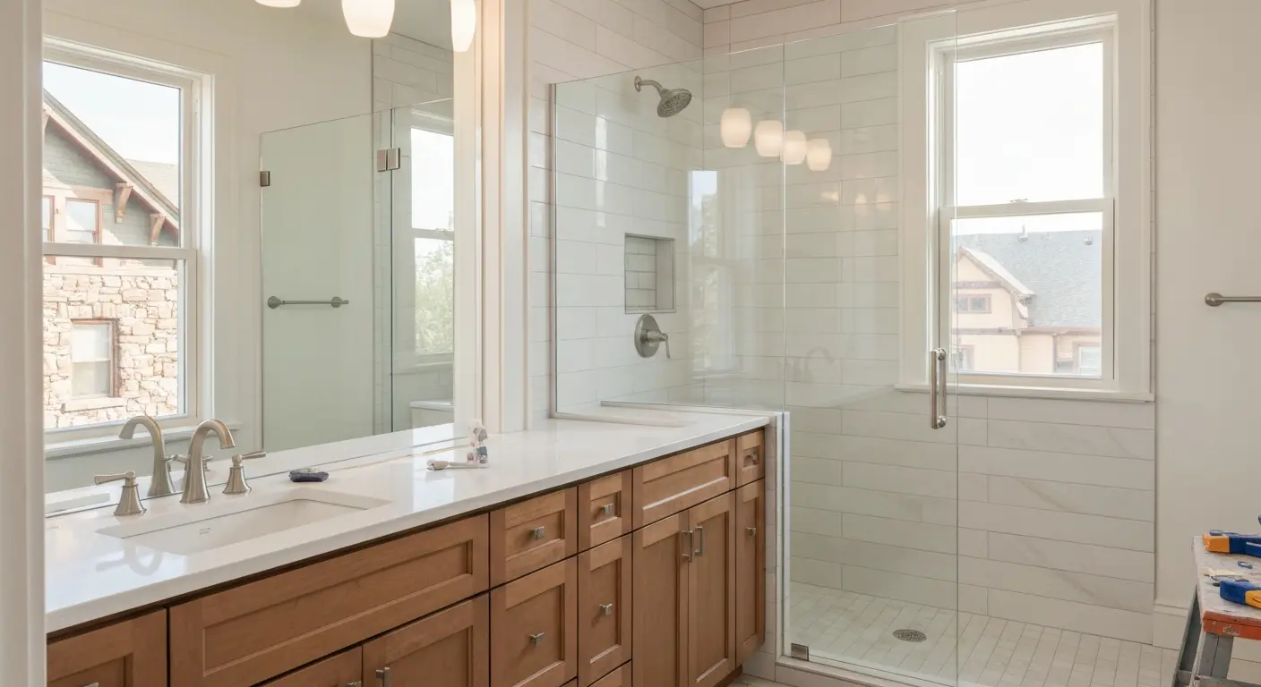 Bathroom remodeling project