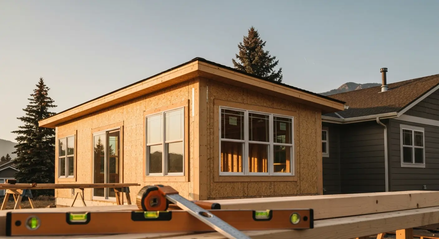 Home addition construction