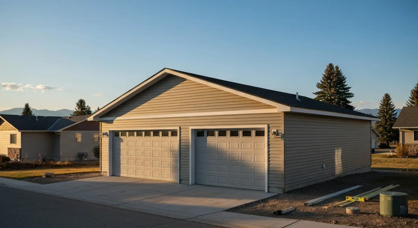 Custom single and multi-bay garage
