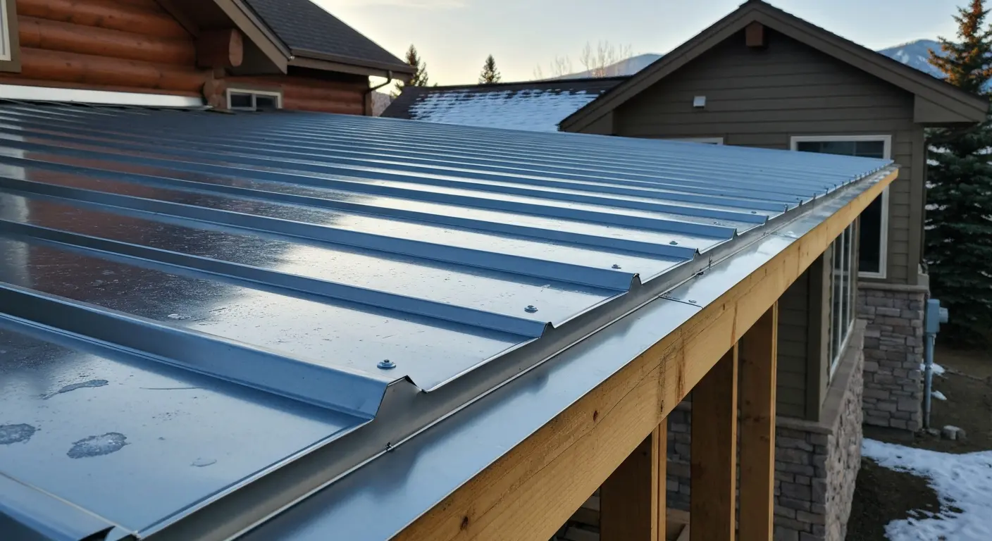 Deck roof materials