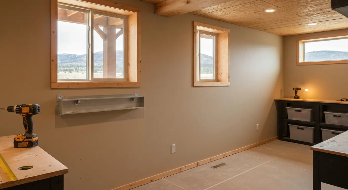 Bedroom basement