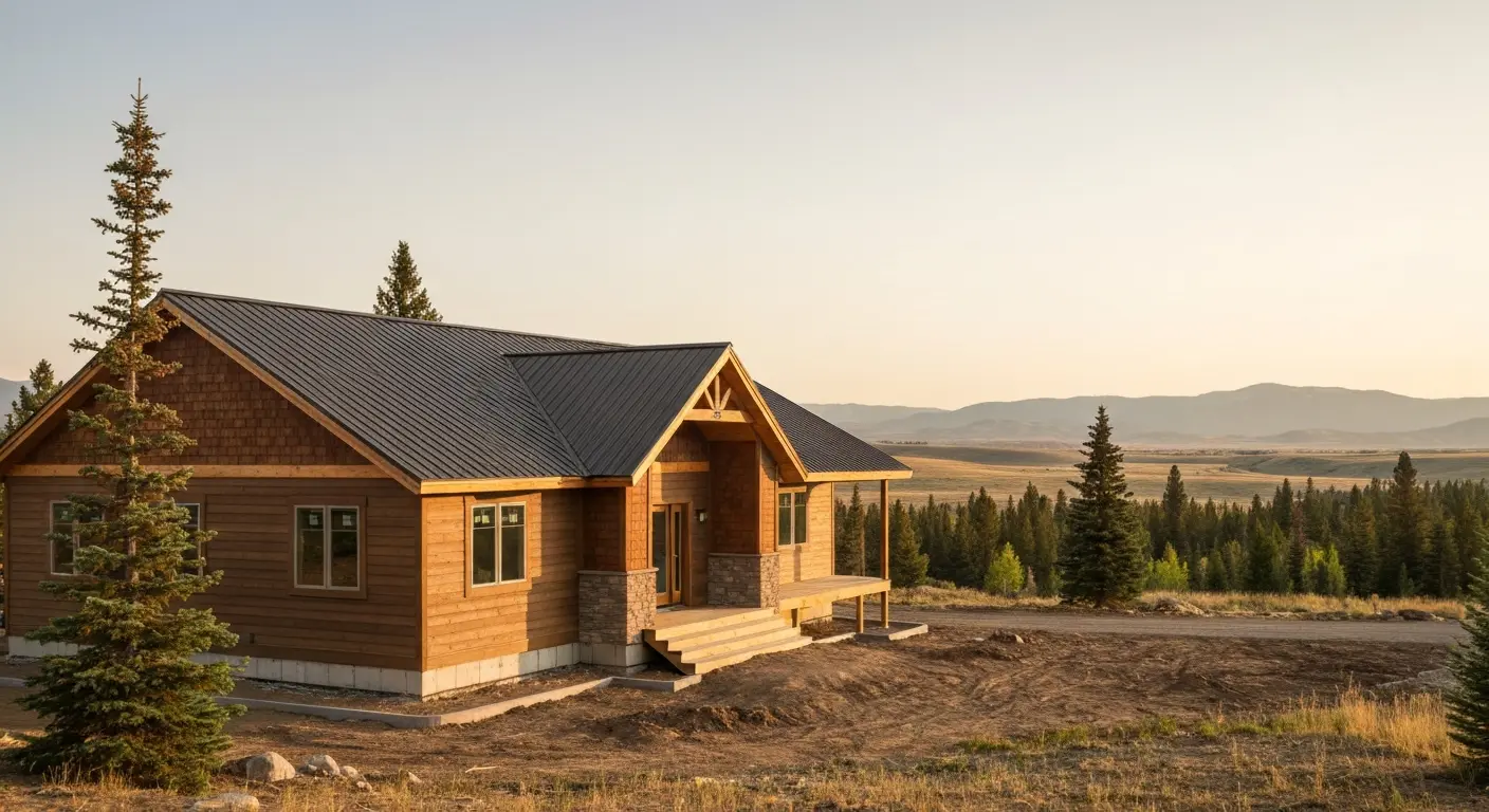 Custom home construction in Boulder MT