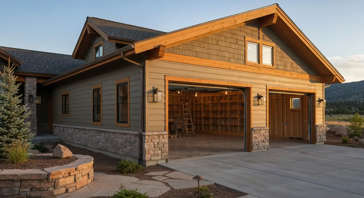Garage construction
