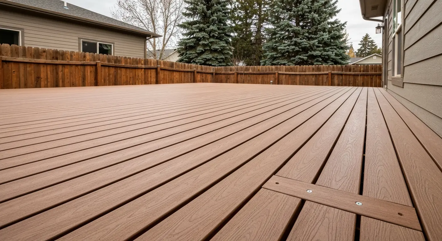 Composite deck installation in Helena