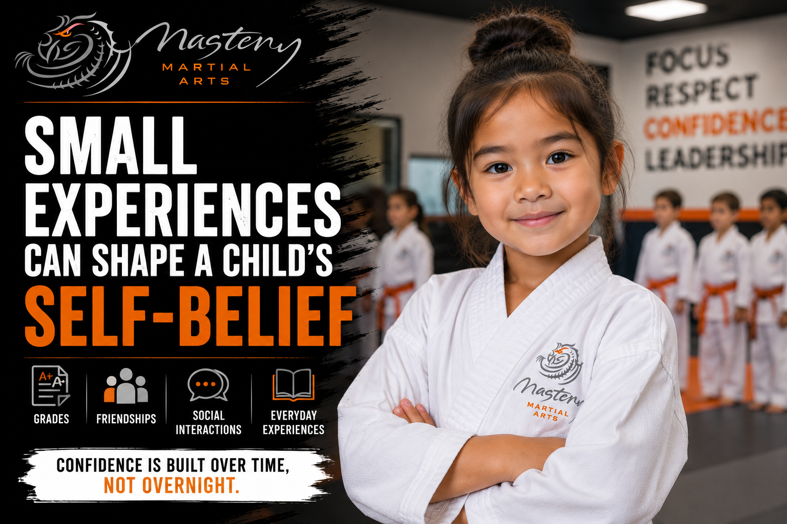School experiences can influence a child's confidence and self-belief over time School experiences can influence a child's confidence and self-belief over time