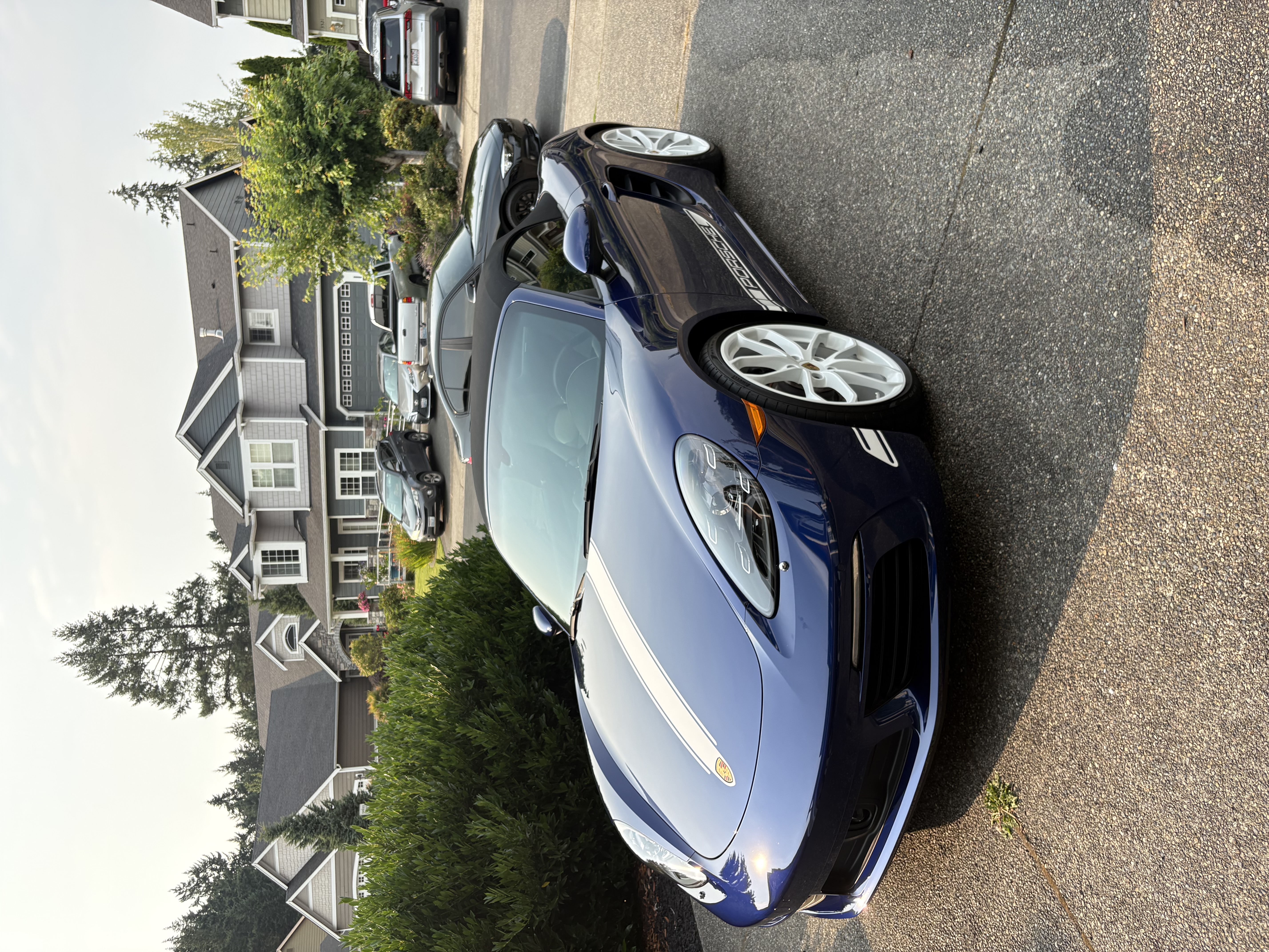Porsche GT4 front end detailed by Roberto Bernardone in Tacoma, WA