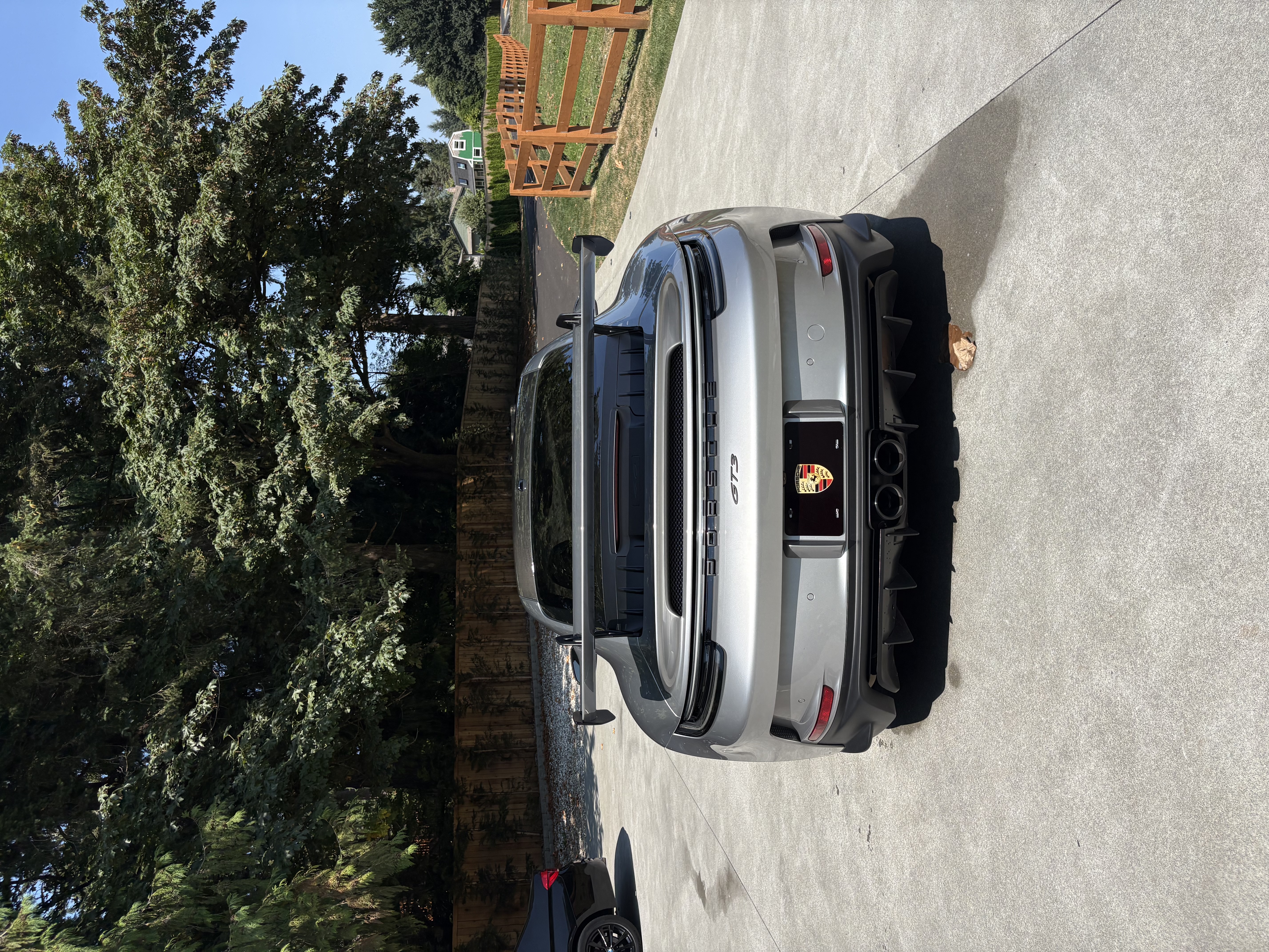 Porsche GT3 rear after paint correction
