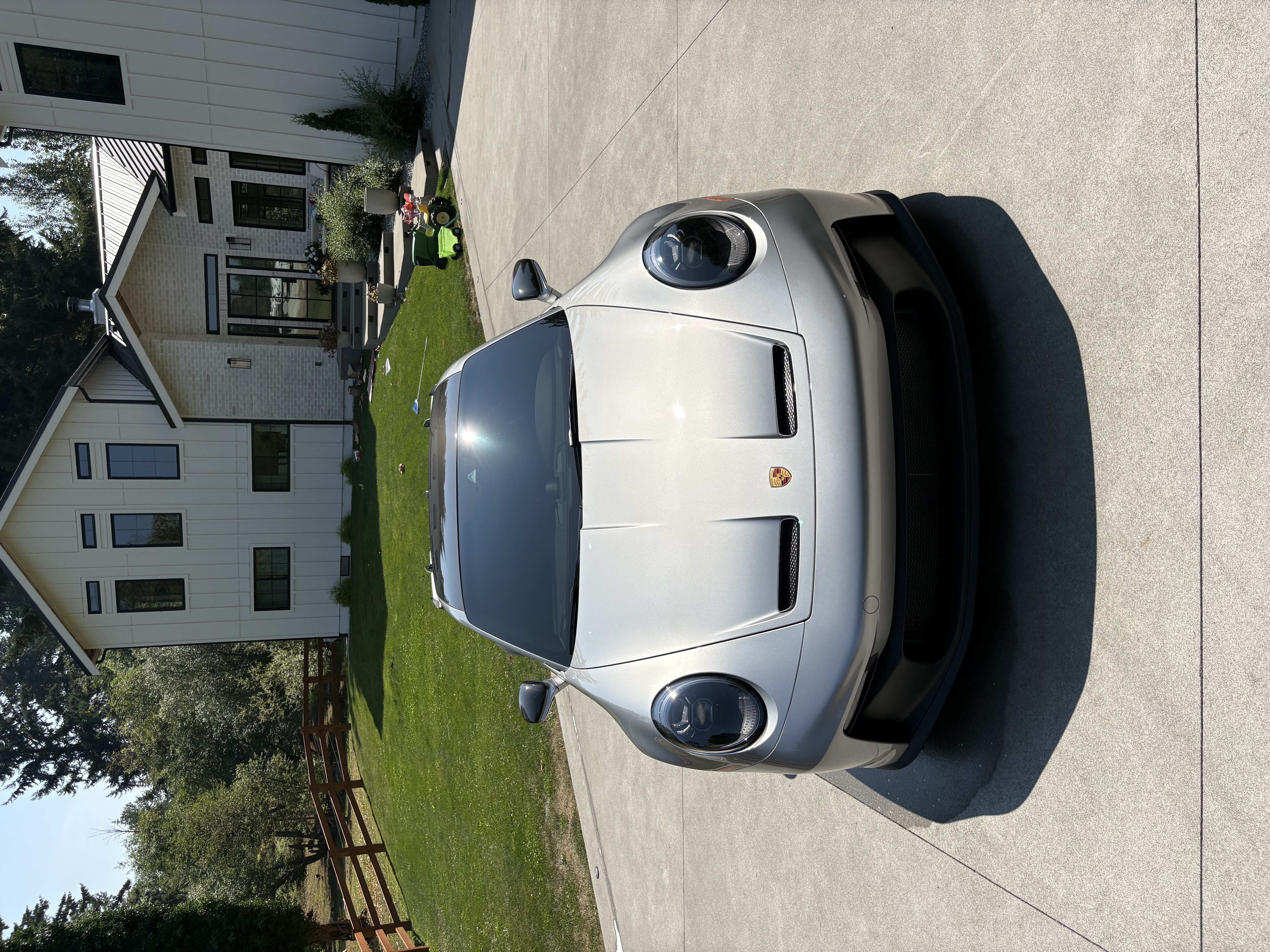 Porsche 911 ceramic coating application