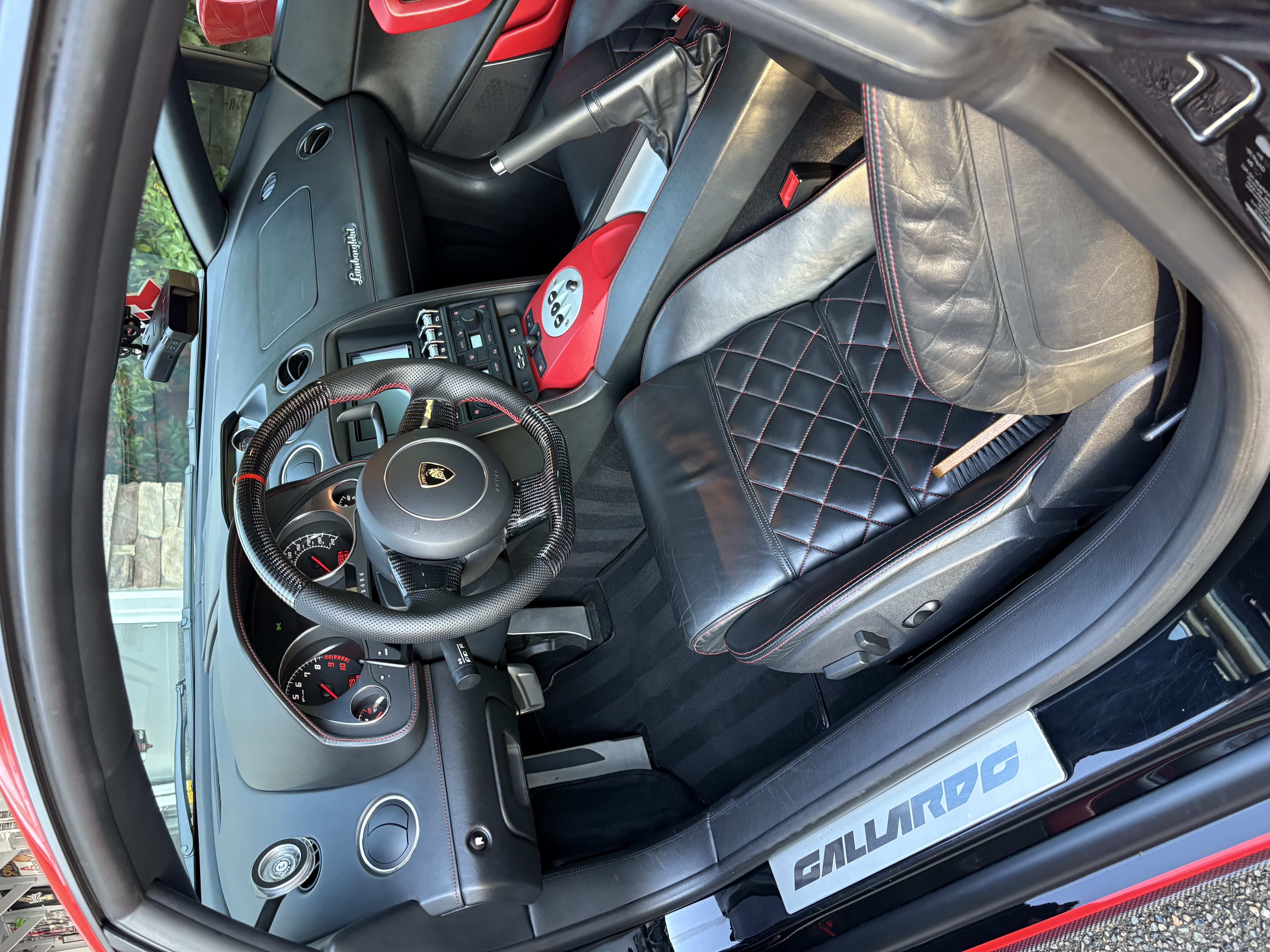 Lamborghini Gallardo interior detailing