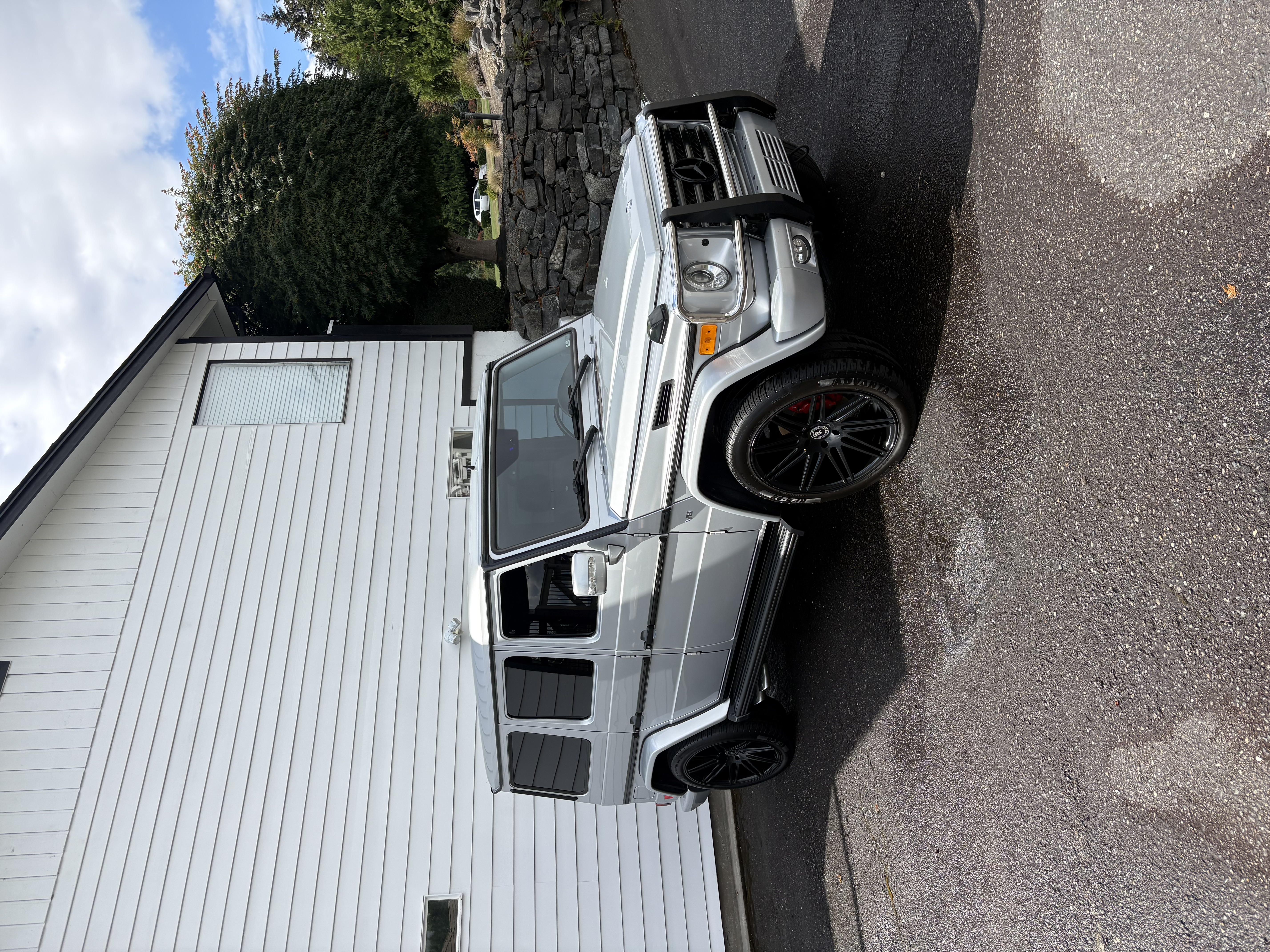 Mercedes G Wagon after complete detailing
