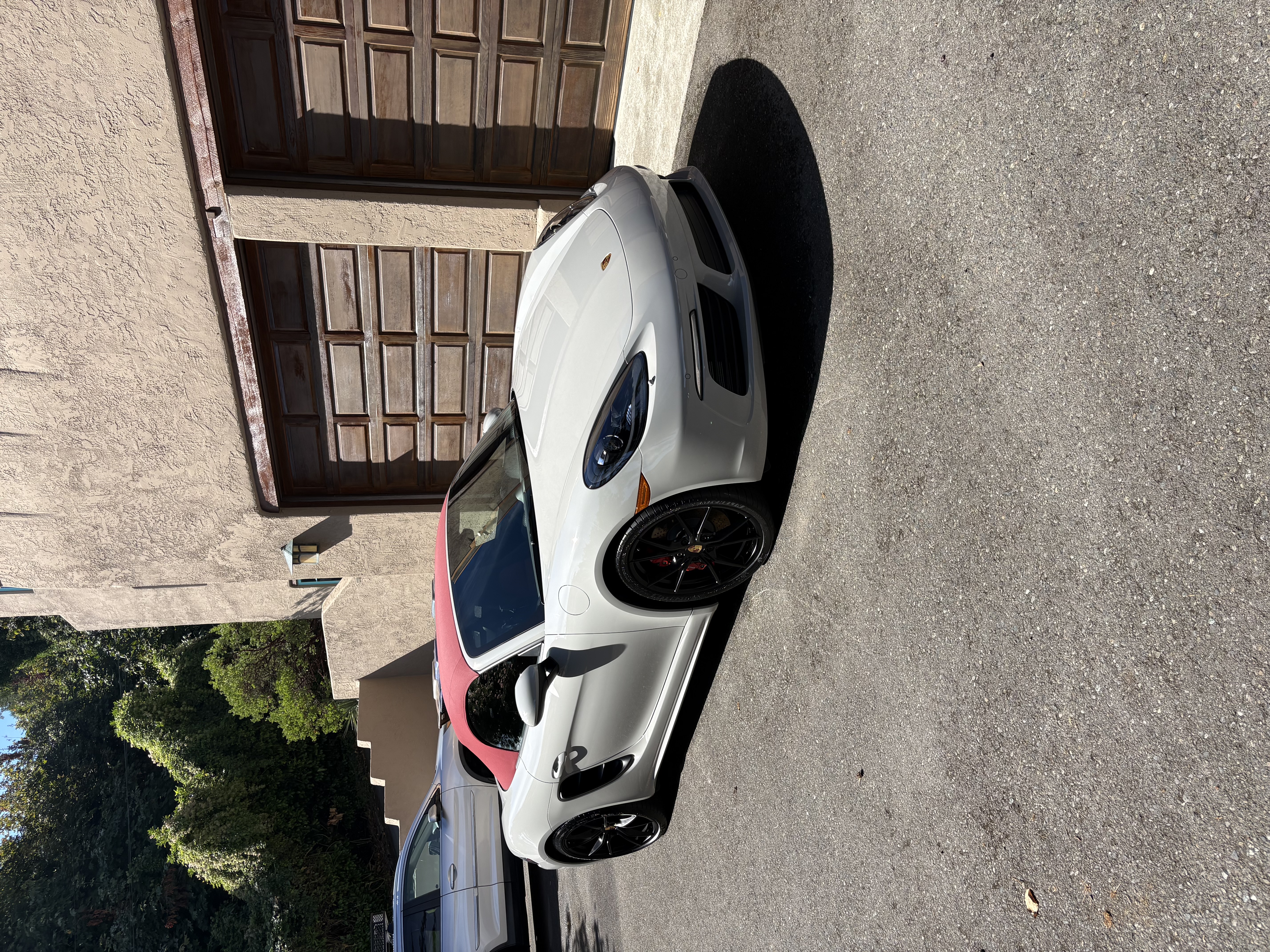 Porsche exterior after full detailing package